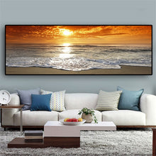 Load image into Gallery viewer, Sunset Natural Beach Landscape Poster