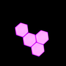 Load image into Gallery viewer, Hexagon Wall Lamp