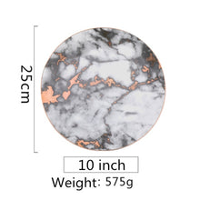 Load image into Gallery viewer, Parisian Marble Dinner Plates