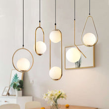 Load image into Gallery viewer, Nordic Glass Ball Pendant Lights