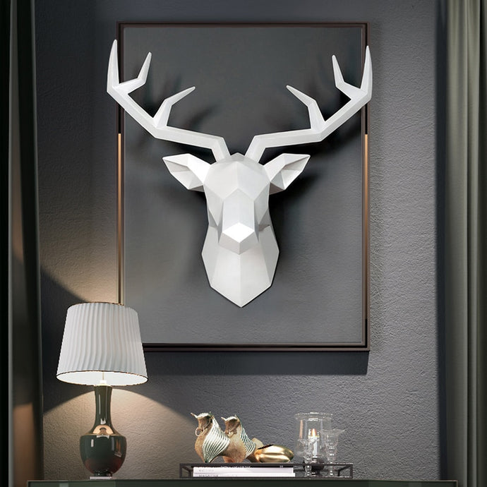 Reindeer Wall Figurine