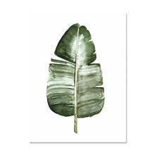 Load image into Gallery viewer, Tropical Plant Leaves Canvas