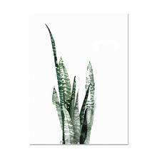 Load image into Gallery viewer, Tropical Plant Leaves Canvas