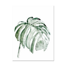 Load image into Gallery viewer, Tropical Plant Leaves Canvas