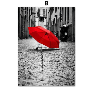 Umbrella Call Box Nordic Posters