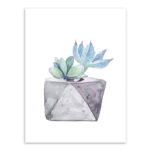 Load image into Gallery viewer, Watercolour Green Plant Style Garden